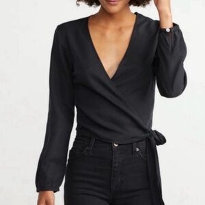 Marine Layer Women’s Wrap Blouse